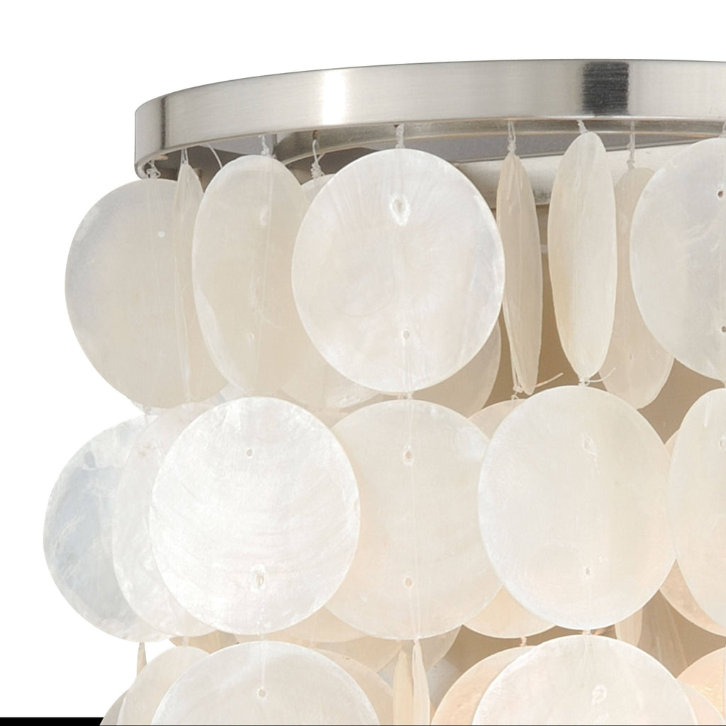 Capiz Shell Wall Light R9277