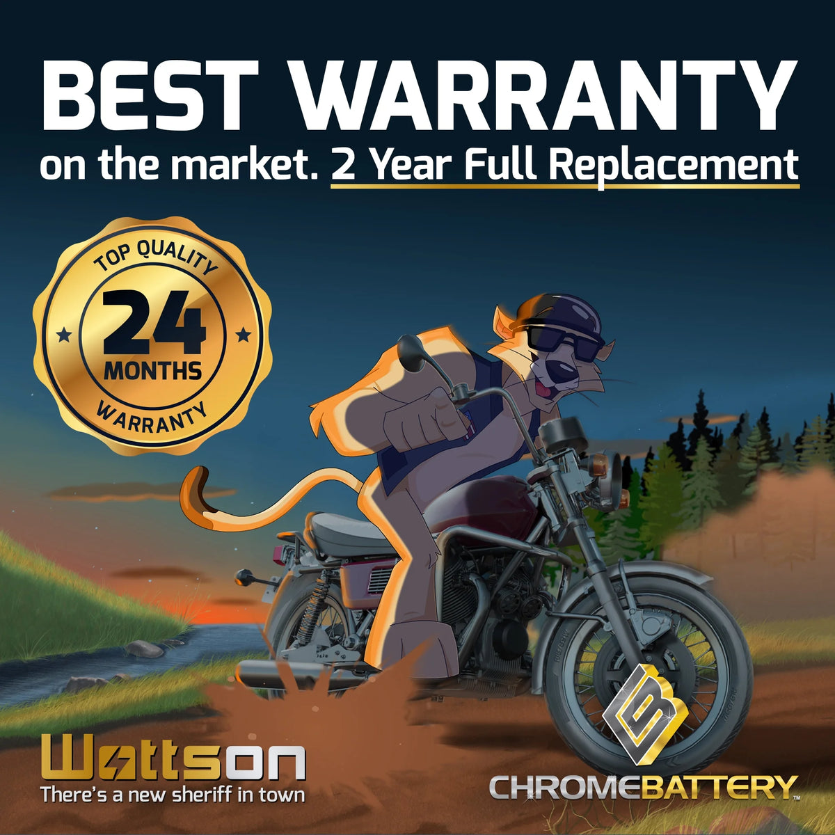 Motorcycle Battery 12 Volt 12 Ah 200 CCA Z6561