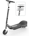 Electric Scooter, Foldable, Adjustable Height, 10mph, 155lbs Max Load A5603
