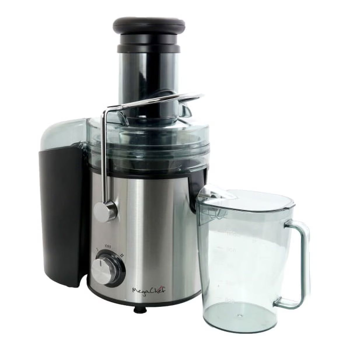 Silver Dual-Speed Centrifugal Juicer H7661