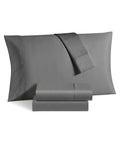 Grey 6-Pc. Solid California King Extra Deep Sheet Set L571