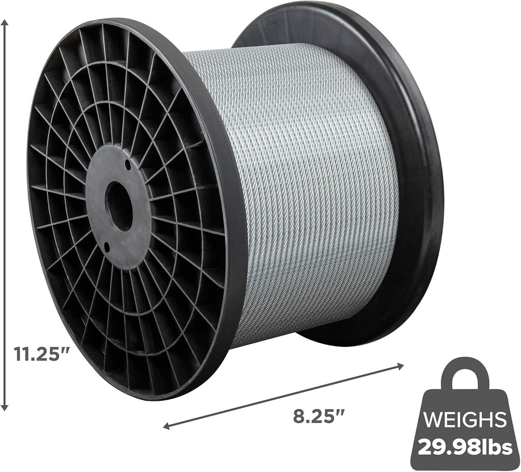 7x7 PVC Coated Galvanized Steel Aircraft Cable H324336