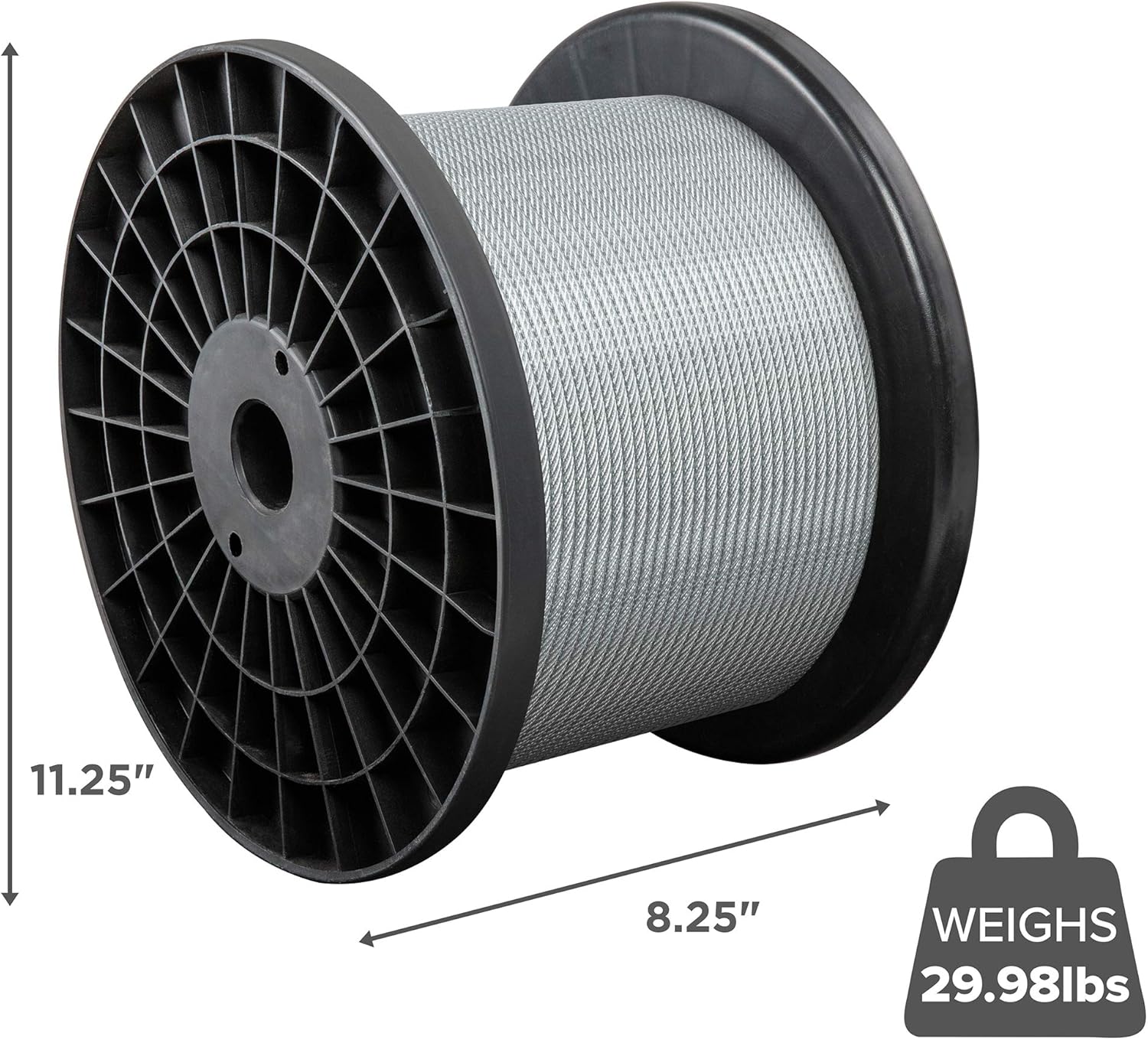 7x7 PVC Coated Galvanized Steel Aircraft Cable H324336