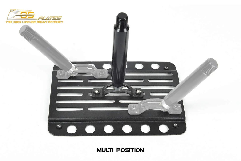 Tow Hook License Plate Relocator Mount Bracket M80151