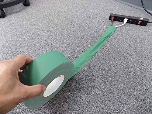 Brown Low Gloss Gaffer Tape - 1 in. x 60 Yards (Pack of 48) C3281