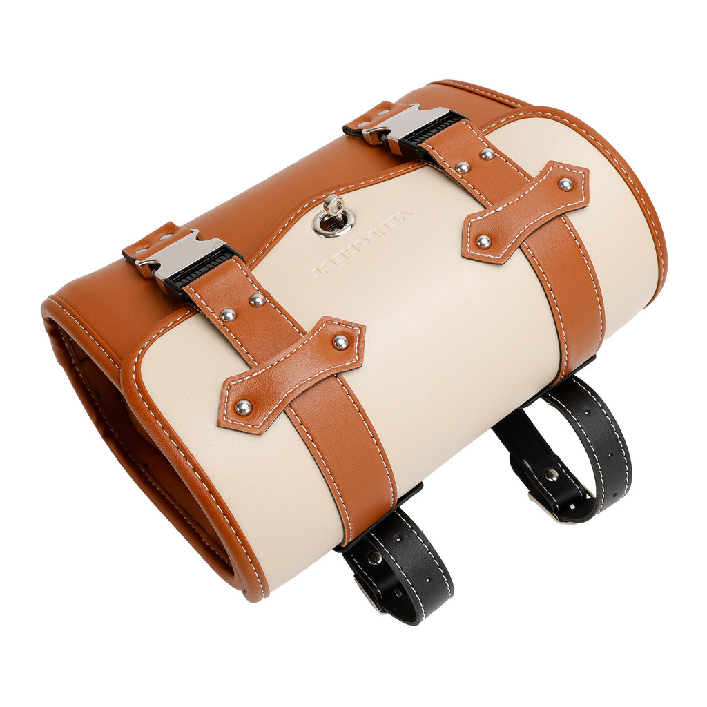 Brown Side Saddlebag Tool Bag Luggage Pouch Storage V2041