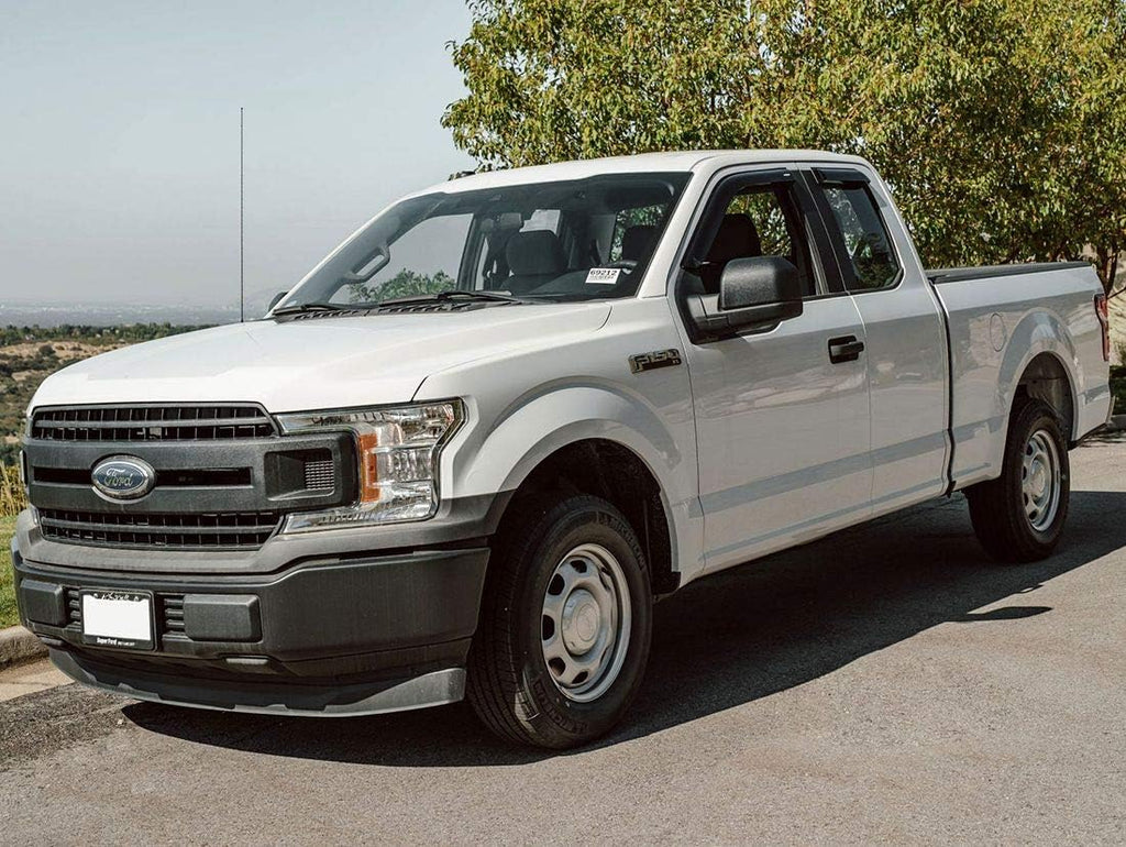 Shatterproof Tape-on Window Deflectors for Trucks, 4 pcs J5628