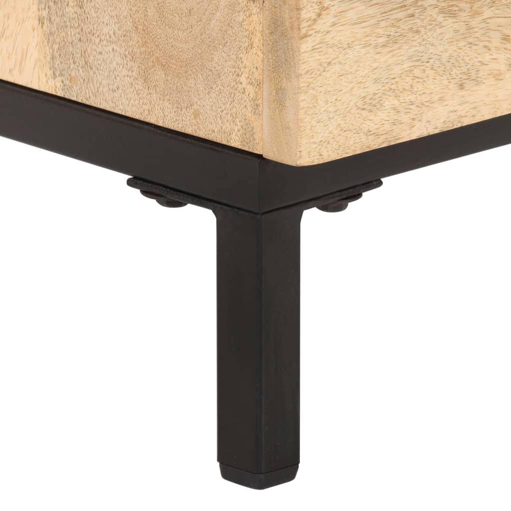 Solid Mango Wood Bedside Cabinet A971