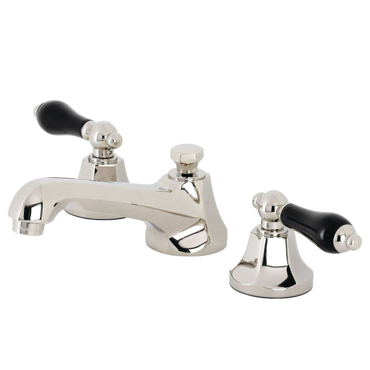 Polished Nickel Widespread Bathroom Faucet A449