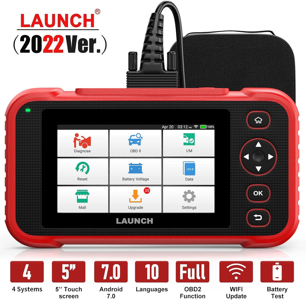 OBD2 Scanner Car Code Reader Scan Tool with 5 Touchscreen W475791