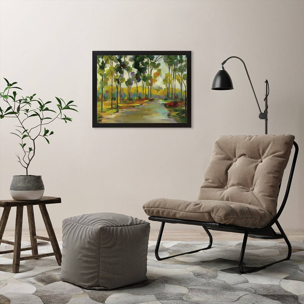 Black Framed Print 22x28 N870
