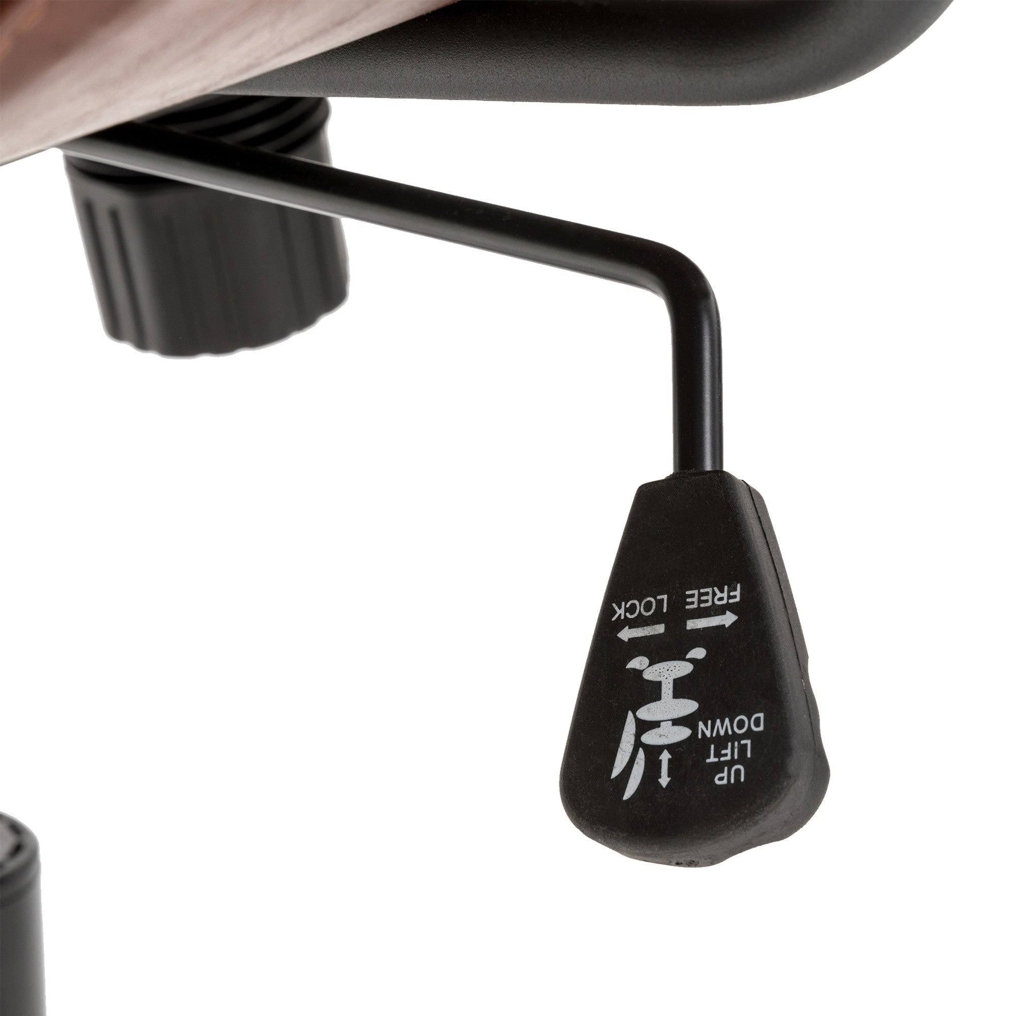 Cream Adjustable Swivel Desk Chair P370453