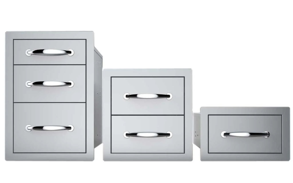 14" Flush Double Access Drawer T27847