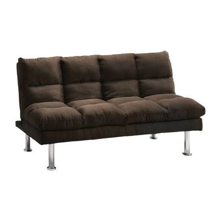 Espresso Microfiber Futon Sofa G372706