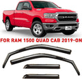 4 Pieces In-Channel Rain Guards for Trucks N8737
