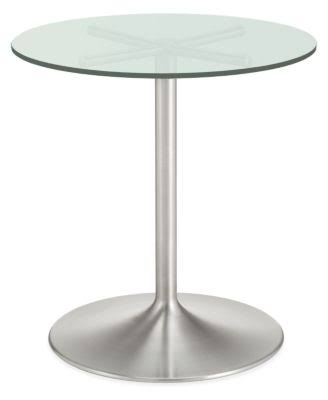 Satin Etched Tempered Glass Patio Table U7493