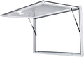 Concession Stand Serving Window with Double-Point Fork Lock U8537