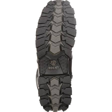 Black 8 inch Alpha Force Work Boots D405