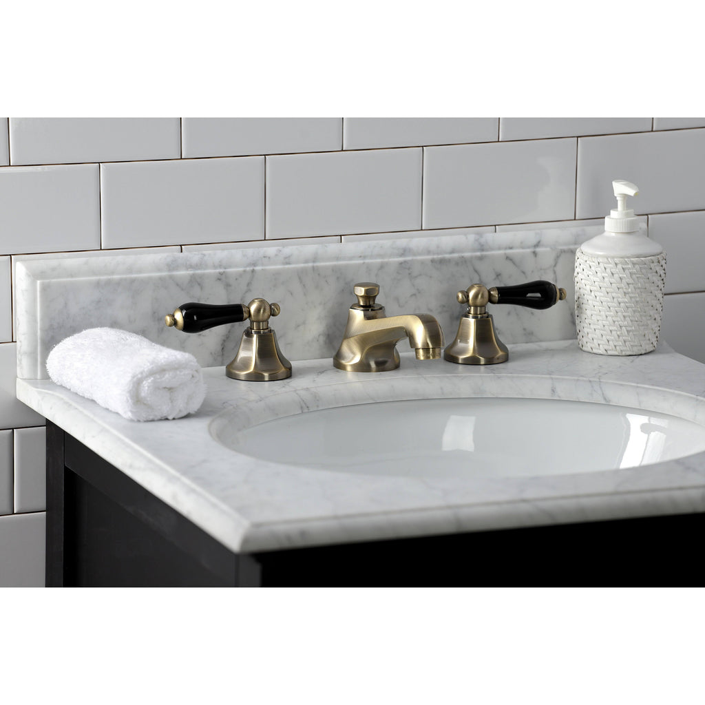 Polished Nickel Widespread Bathroom Faucet A449