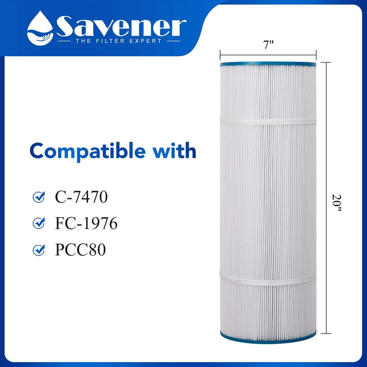 4 Pack Replacement Pool Filter Cartridge K91066