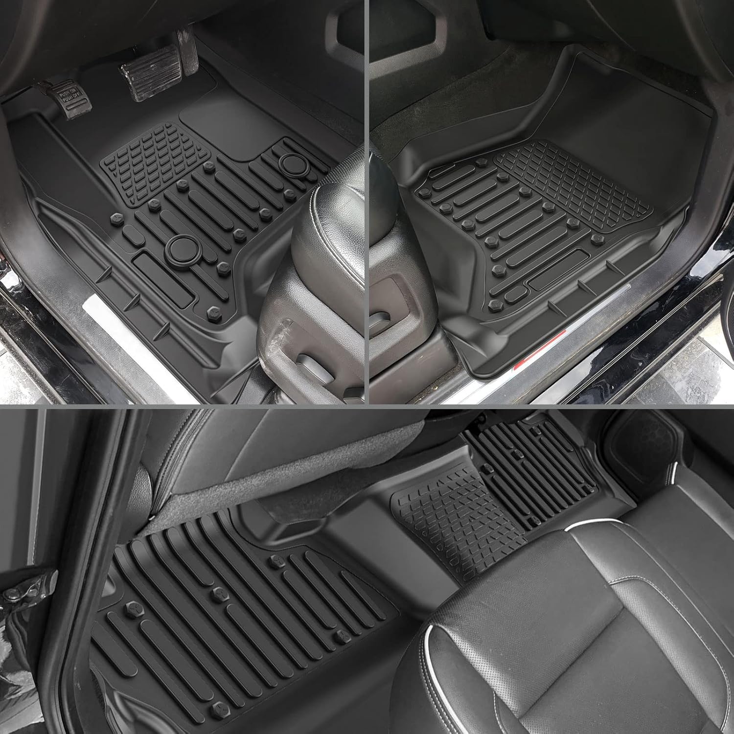 Floor Mat Liner for Crew Cab with Bucket Seat Z9456