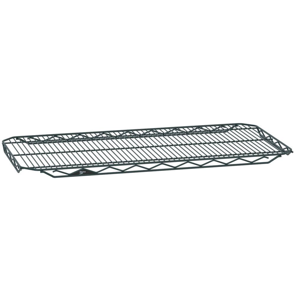 Smoked Glass Wire Shelf V573
