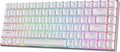 84 Keys Triple Mode Hot Swappable Mechanical Keyboard with Aluminum Frame B9365