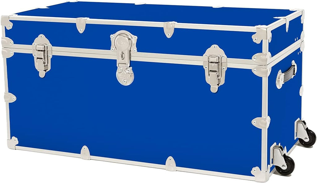 Black Dorm Armor Trunk with Removable Wheels V4342