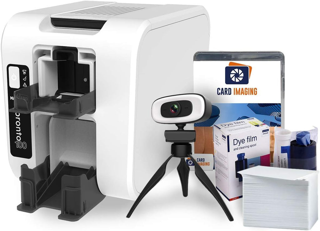 Single Side Card Printer & Supplies Package O306
