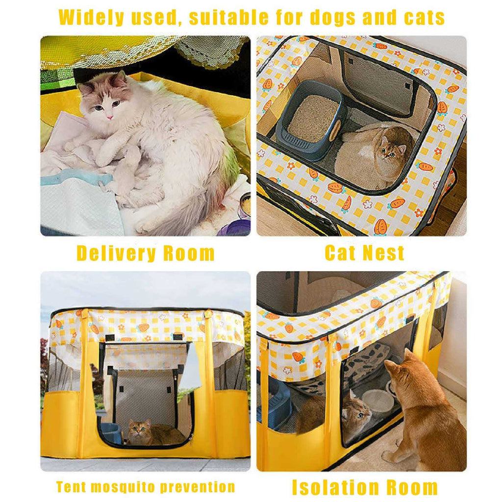 Portable Foldable Pet Playpen J434323