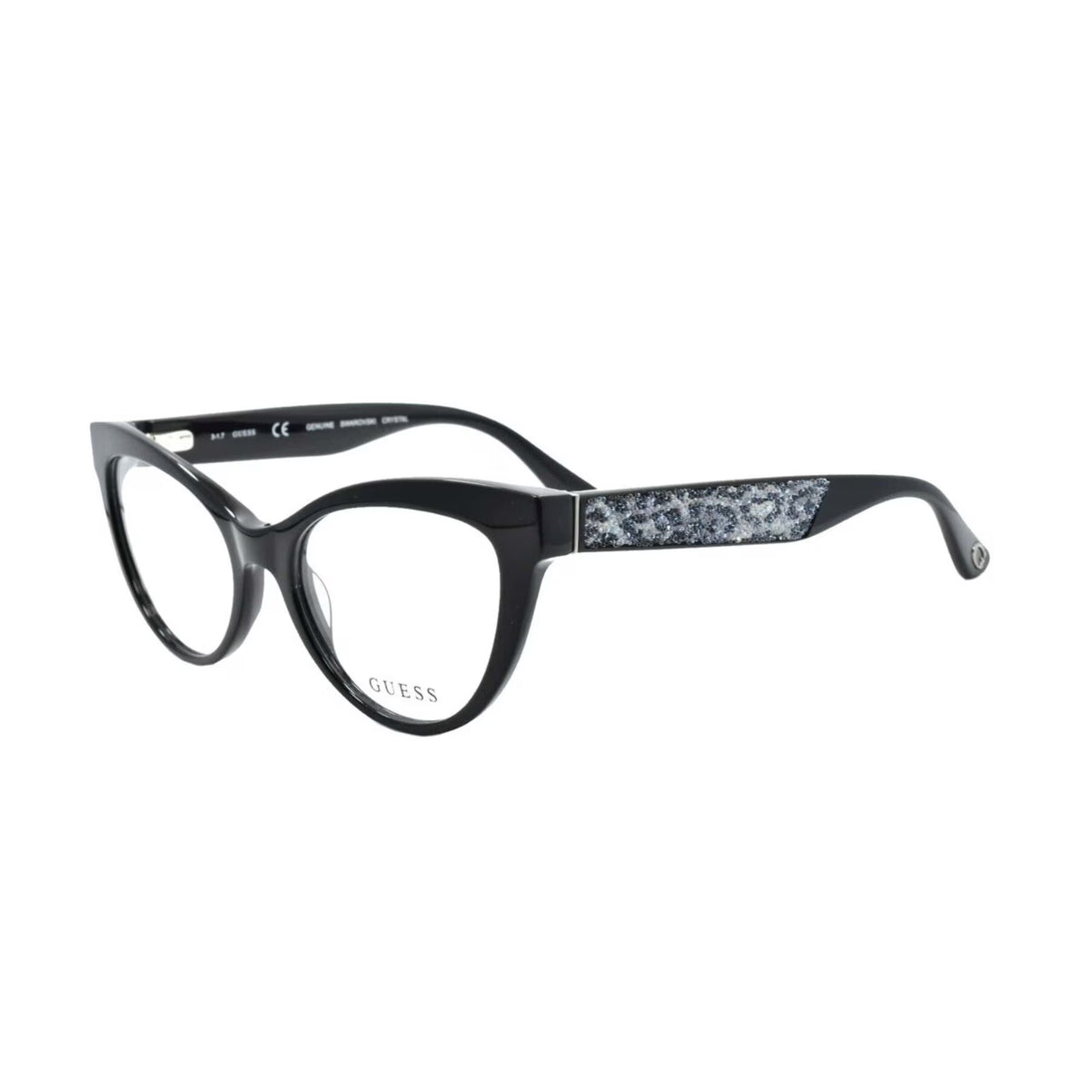 Black Cat-Eye Acetate Eyeglasses X714