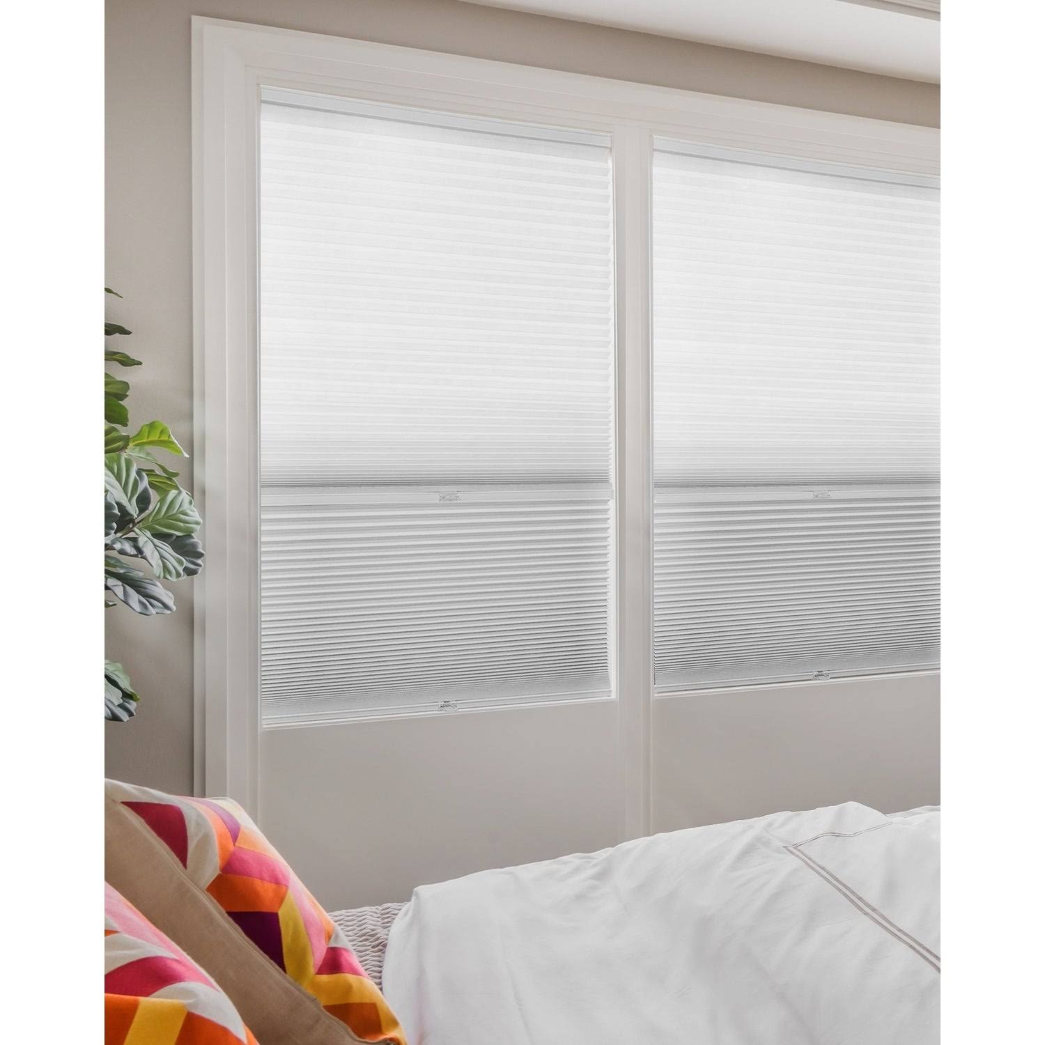 Cordless Cellular Shades Cotton 59x22 x 72x22 P746