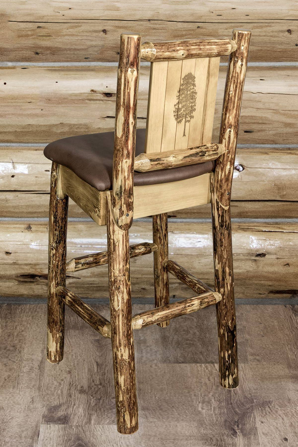 Barstool with Back D4849