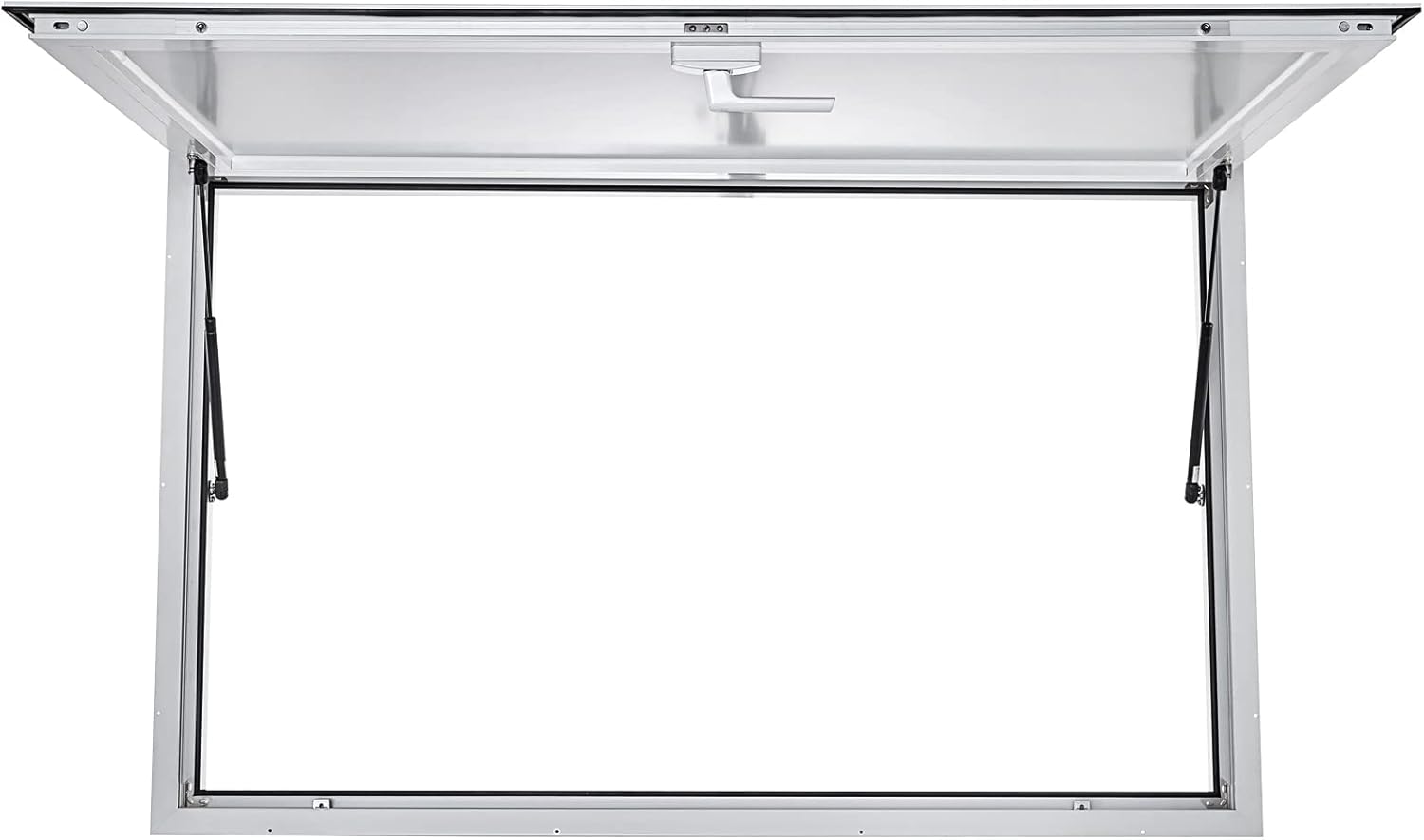 Concession Stand Serving Window with Double-Point Fork Lock U8537