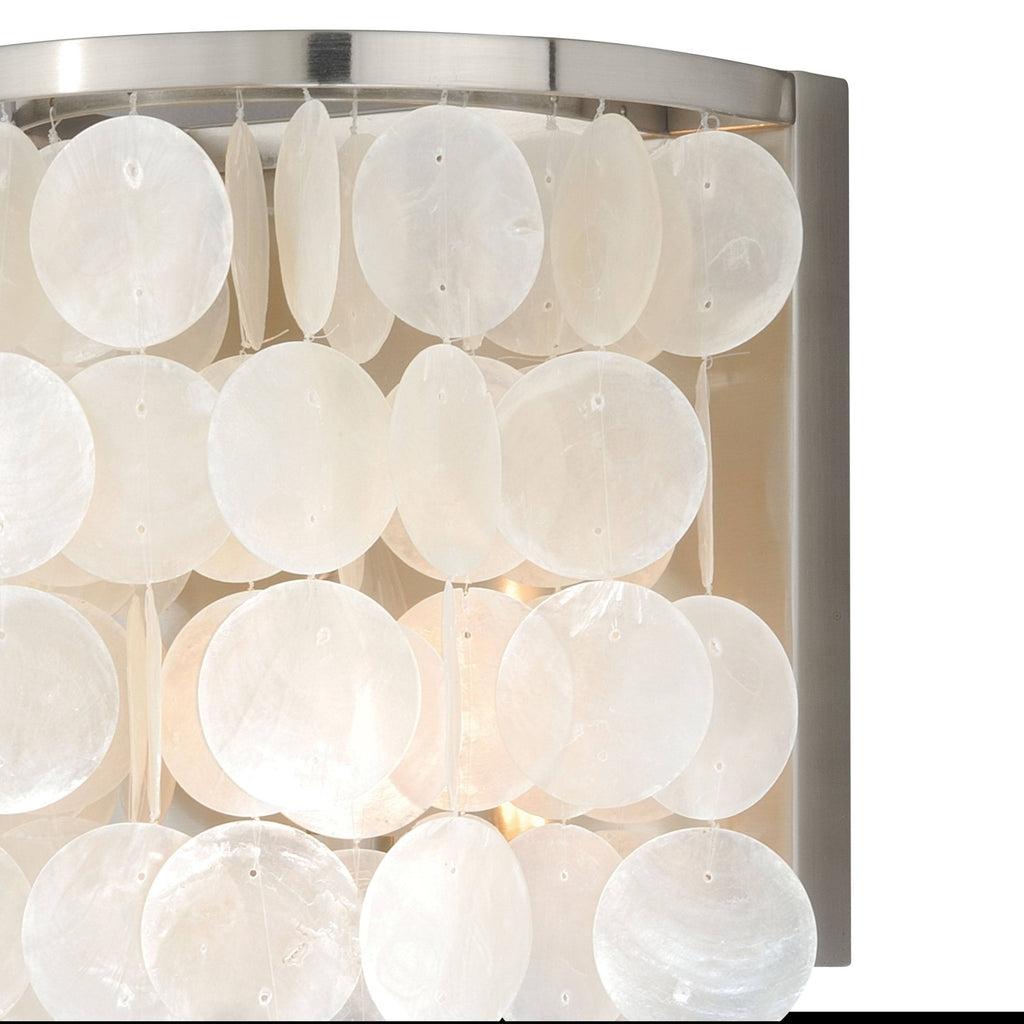 Capiz Shell Wall Light R9277