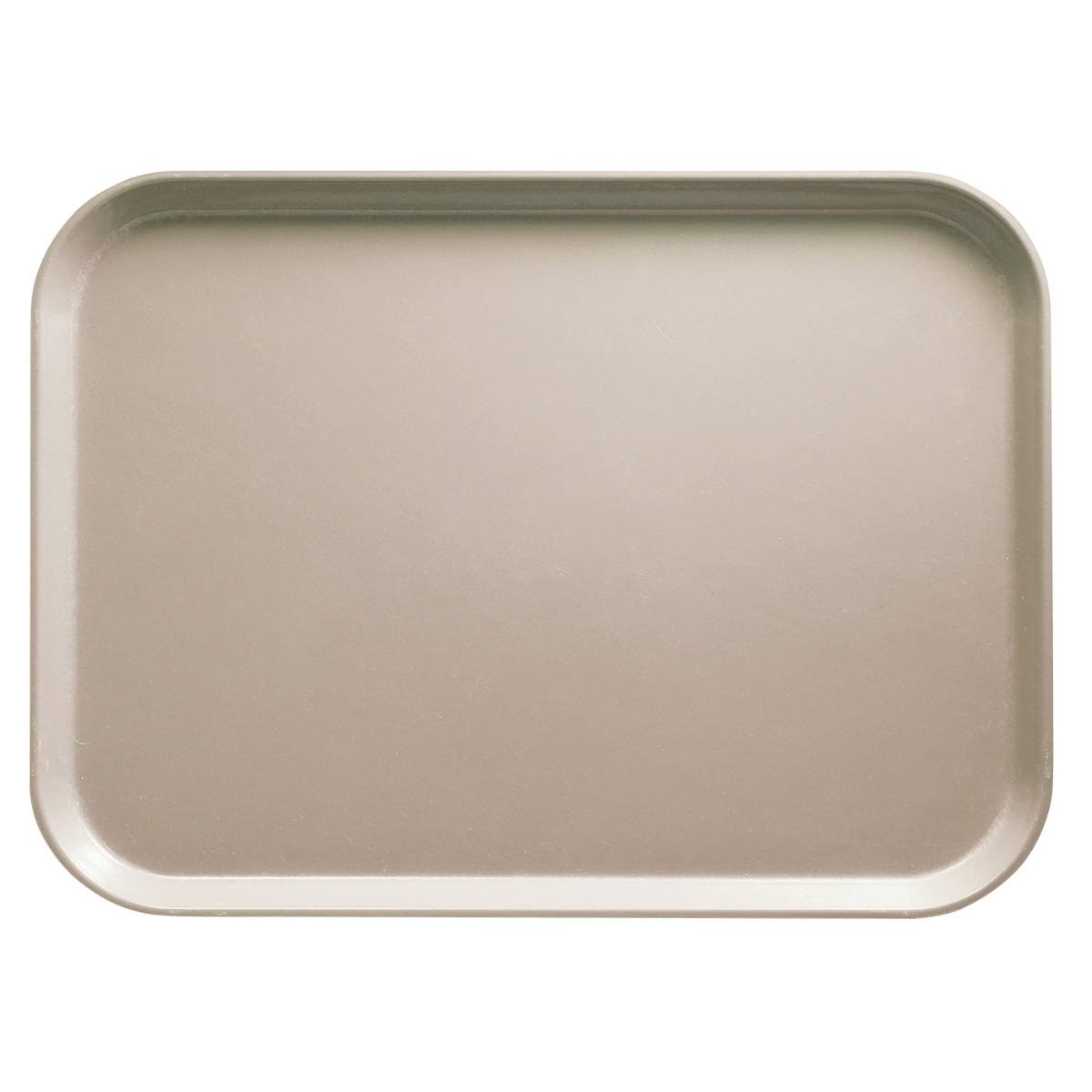 Taupe Rectangular Fiberglass Camtray U568