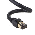 Cat8 Purple 75FT SFTP Ethernet Patch Cable 26AWG Copper Wire Pack of 2 A72270
