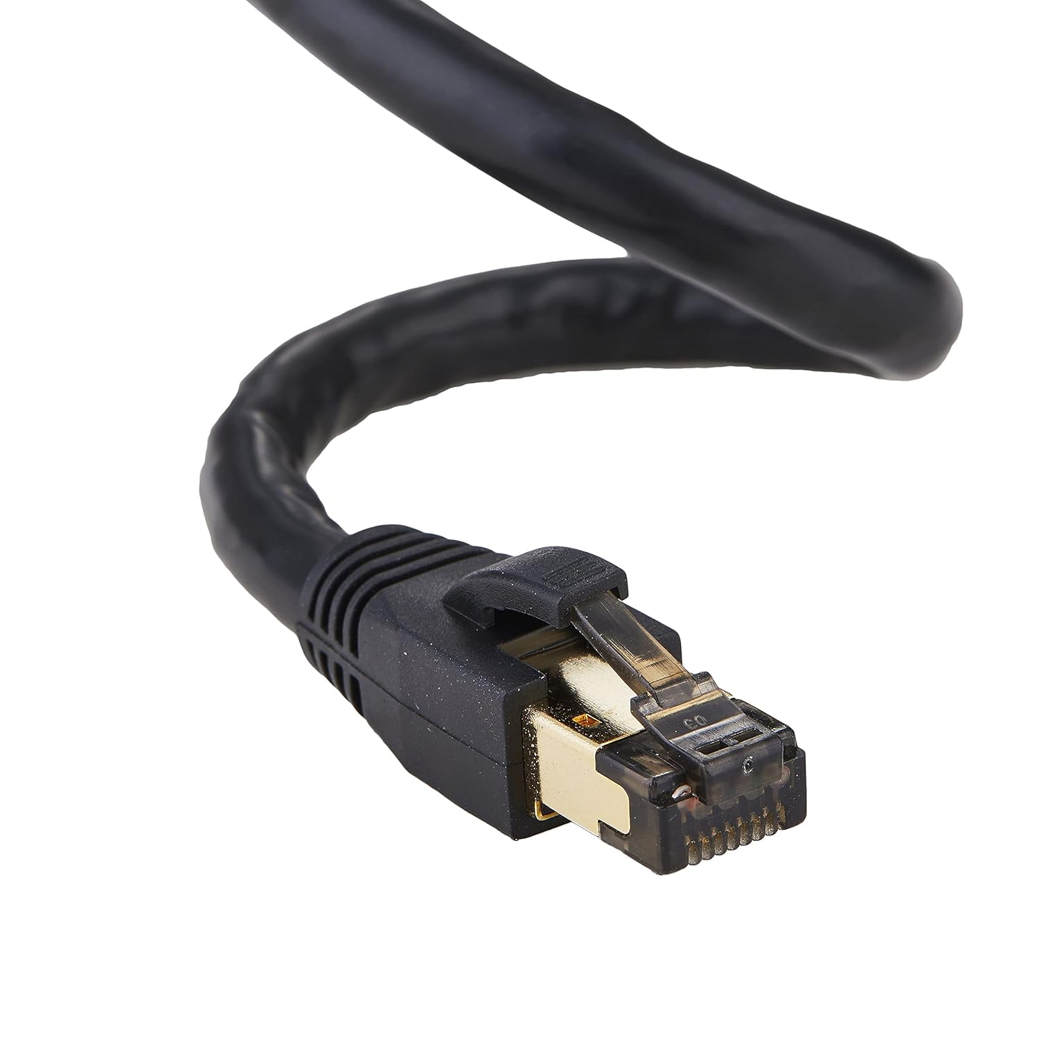 Cat8 Purple 75FT SFTP Ethernet Patch Cable 26AWG Copper Wire Pack of 2 A72270
