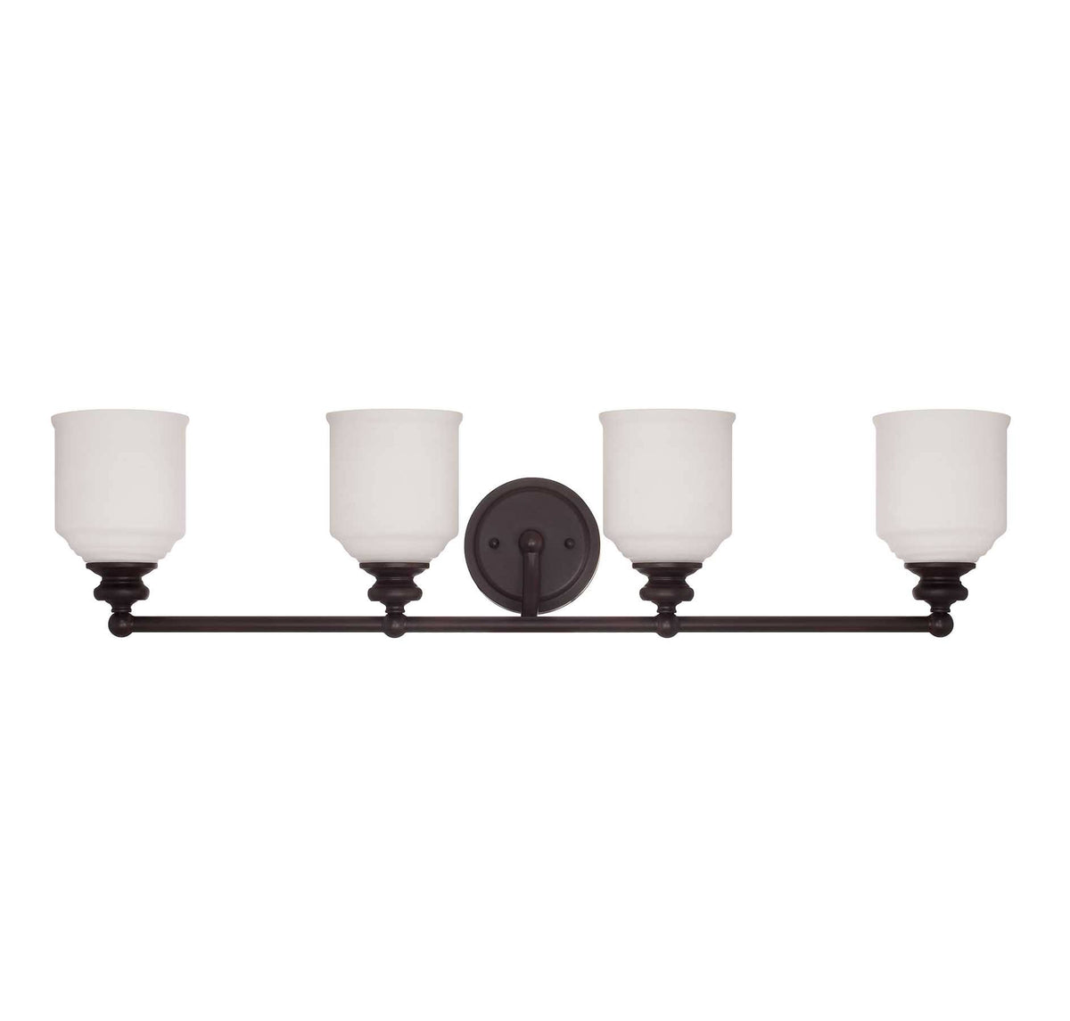 4 Light Bath Bar in English Bronze K7670