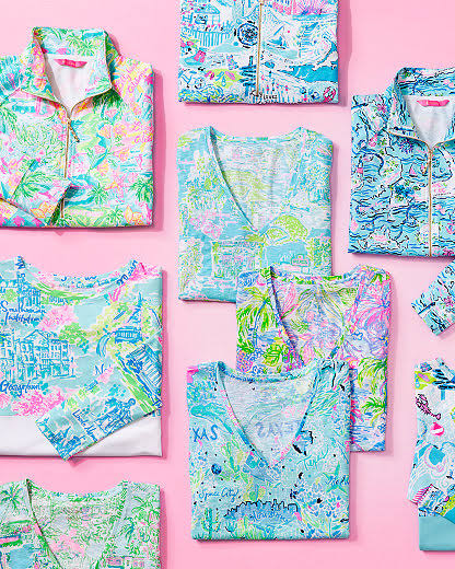 Multi Lilly Loves California Top B453