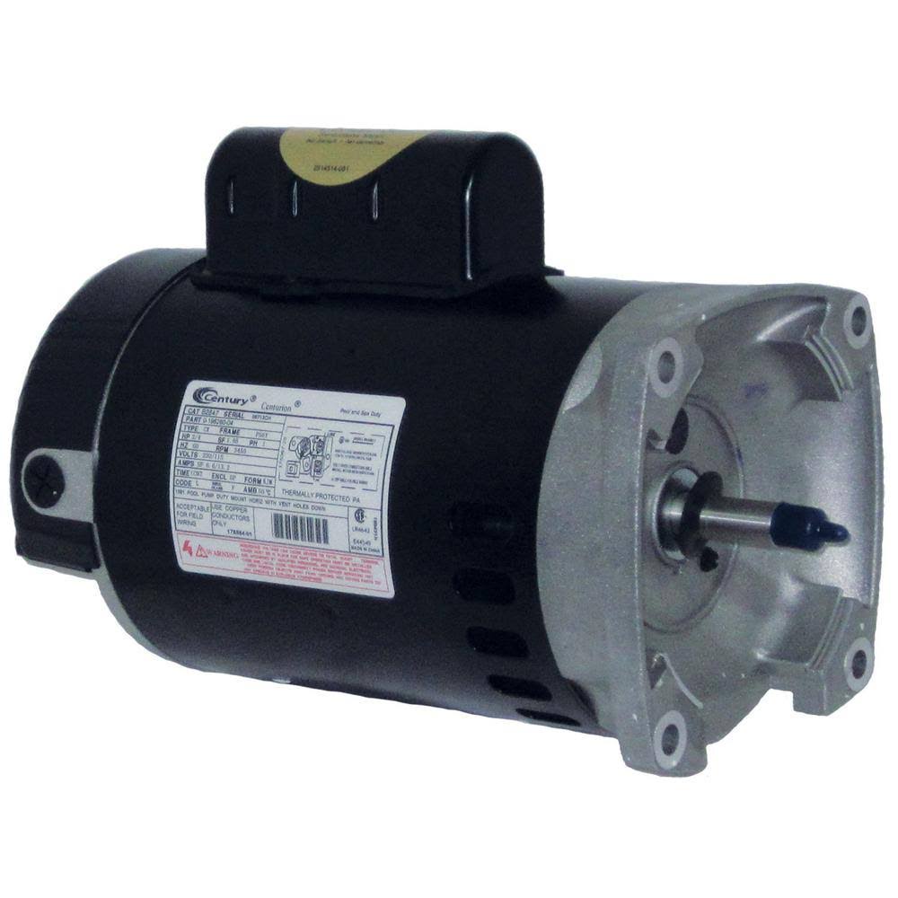 Pump Motor, 1-1/2 HP, 3450, 115/230 V, 56Y F855365