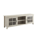 Birch Glass Door TV Console O304540