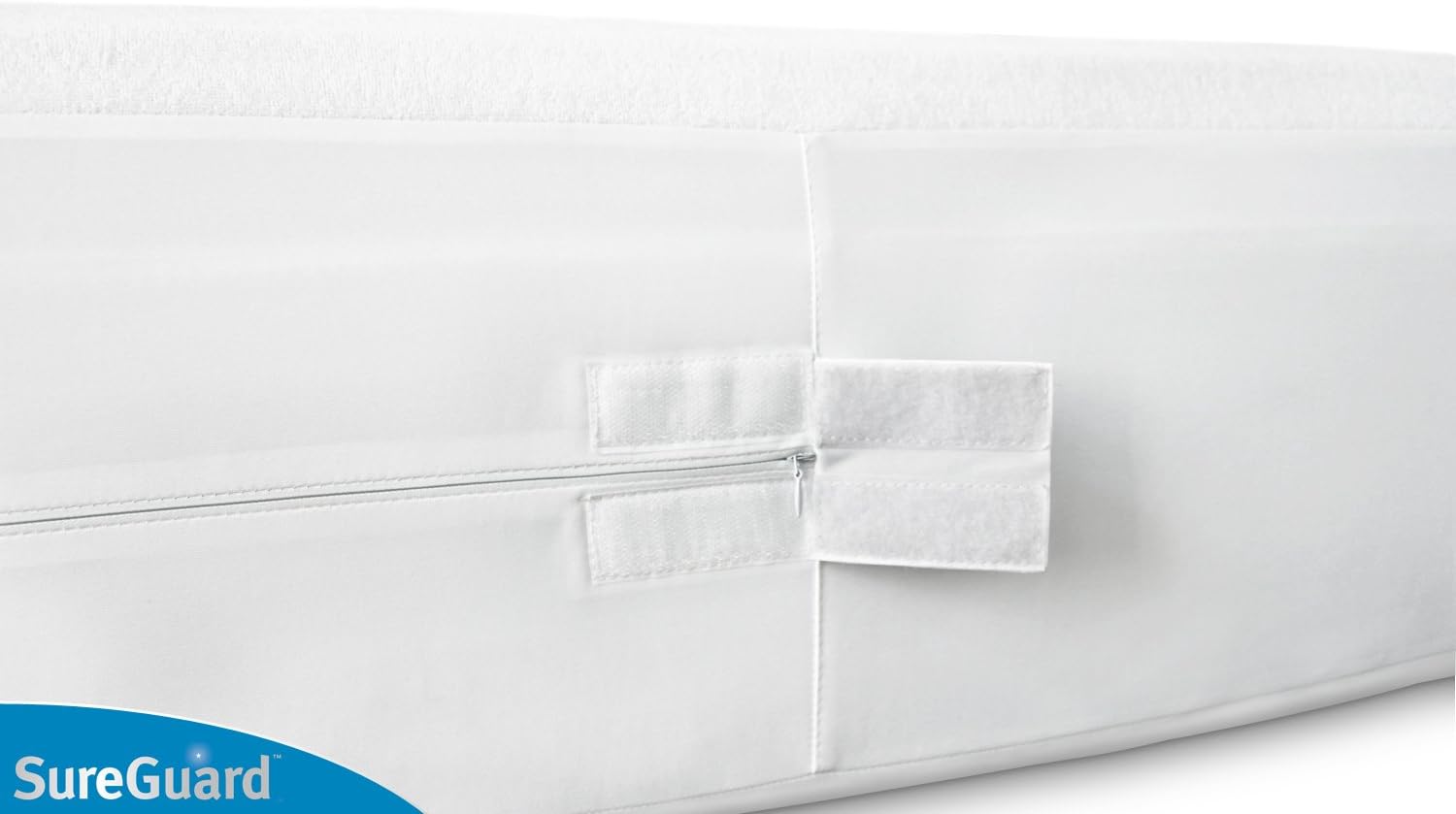 Twin Mattress Encasement, 100% Waterproof, Zippered Six-Sided Cover H833