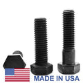 1/2 inch-20 x 2 1/2 inch Fine Thread Grade 5 Hex Cap Screw Black Oxide Pk 50 K284
