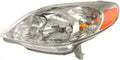 Toyota Matrix Headlight Assembly 2003-2008 Driver Side Left with Bulbs U950280