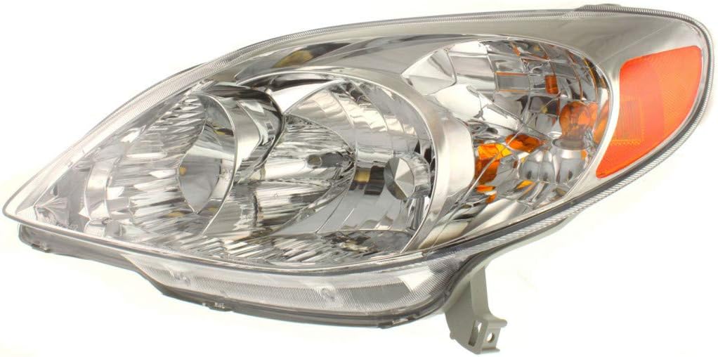 Toyota Matrix Headlight Assembly 2003-2008 Driver Side Left with Bulbs U950280