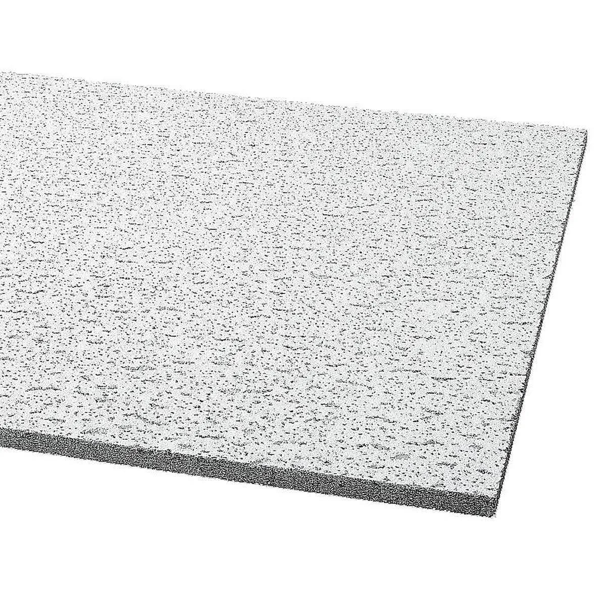 Fissured Square Lay in Ceiling Panel, 24x24x5/8 in., 16 per Case C8888
