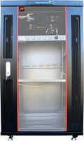 18U 39 inch Deep Server Rack Network Enclosure on Wheels E382754
