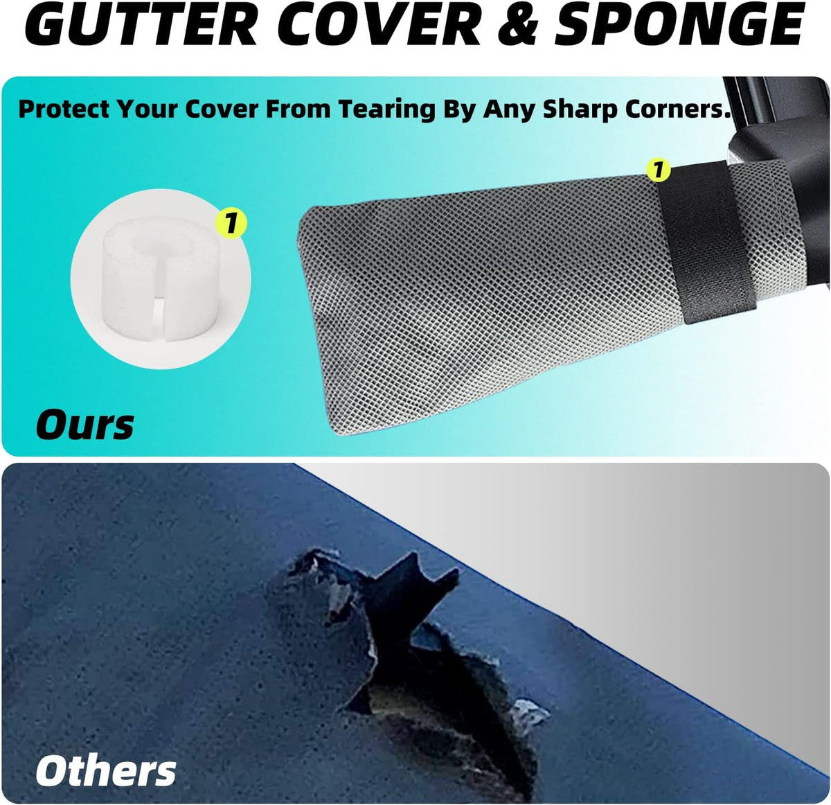 Travel Trailer Cover with Tongue Jack Cover and Straps M56419