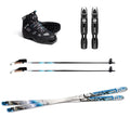 Whitewoods WHITETAIL Metal Edge Backcountry Cross Country NNNBC Ski Package L20114